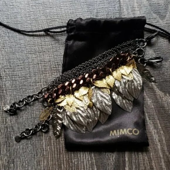 🎉 MIMCO metal leaves Bracelet 🎉 - Picture 1 of 5